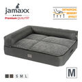 ★ Jamaxx-Pets ★ Premium 4-in-1 Orthopädisches Hunde-Sofa 2x Memory Visco Foam