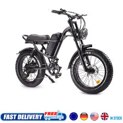 20 Zoll E Mountainbike Elektrofahrrad 500W 10AH E-Bike Shimano Fat tire Bike MTB