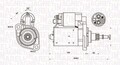 Magneti Marelli Starter für Audi A3 Ford Galaxy I Seat 1993-2010 063720619010