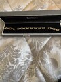 Espree goldfarbenes Gliederarmband mit Zirkonias, 21 cm