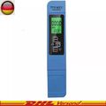 TDS EC Meter Messgerät Digital Tester Wassertest Leitwertmessgerät 0-9999ppm DHL