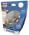 D2R PHILIPS WhiteVision 5000K Xenon White Power +120% 1 Stück 85126WHV2S1