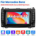 Android 12 Autoradio CARPLAY GPS Navi Bluetooth WiFi DAB Für Mercedes-Benz W639