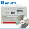 Microsoft Windows 11 Pro 64Bit Deutsch OEM COA DSP LCP + DVD KEY Professional