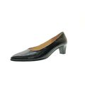 Gabor Ballerina Pumps Leder Schwarz Damen Schuhe Gr. 38,5