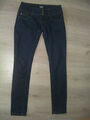 Only Skinny Jeans Hose Shorts Röhre Leggings dunkel blau Gr. S M 36 38 28/32