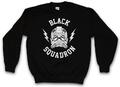 BLACK SQUADRON SWEATSHIRT - Star Imperial Tie Fighter Wars Pilot Sweat Pullover