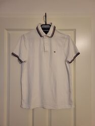 Tommy Hilfiger Poloshirt weiß Gr. XS / Slim Fit Herren