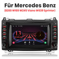 Autoradio WIFI RDS SWC Für Benz A B Klasse W169 Vito W639 W245 GPS Bluetooth 5,0