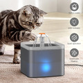 2L Haustier Trinkbrunnen Katzen Hunde Wasserspender Automatisch mit LED Licht