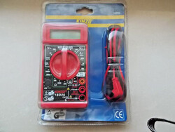 Digital Multimeter Stromprüfer Vielfach-Messgerät Voltmeter Spannungsmesser Neu
