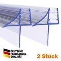 Duschdichtung PVC Ersatzdichtung Wasserabweiser Duschprofil VA066 2 Stück