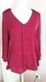 Tunika Bluse Damen 36 Esprit pink/rot Viskose