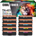 1-10x Toner Compatible with Brother TN-423 DCP-L8410CDW HL-L8260CDW MFC-L8690CDW