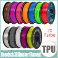 Geeetech 3D Drucker TPU Flexible Filament 1.75mm 1KG/roll 23 Farbe Wählen