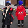 Kinder Jungen Spiderman Kapuzenjacke Wintermantel Parka Oberbekleidung kids t