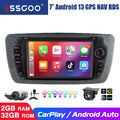 Für Seat Ibiza MK4 6P1 6J5 09-13 Carplay Autoradio 2+32G Android 13 GPS DVR Kam