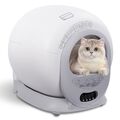 Katzenklo Groß Smart  Selbstreinigende Katzentoilette 65L+9L Automatisch mit APP