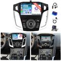 6G+128G Android 13 DAB+ OBD2 Carplay Autoradio Für Ford Focus 2011-2018 GPS Kam+