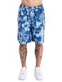 Amstaff Attikus Schwimmshorts Herren Bade Hose Shorts Bermuda Blau Camouflage