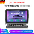 10.1'' Android13 Carplay Autoradio Für Citroen C5 2008-2016 GPS Navi WIFI BT 64G