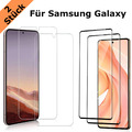 2x Panzerfolie Samsung Galaxy S24 S23 S22 Plus FE Ultra Display Schutz Glas