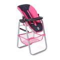 Bayer Chic 2000 Puppen Hochstuhl Konfetti pink