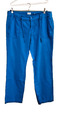 * s.Oliver *  Leinen-Mix Hose * Abby *  W 44 L 32 * blau / türkis *