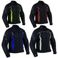 Herren Motorrad Textil Jacke Motorrad Wasserdicht Textil Jacke mit Protektoren