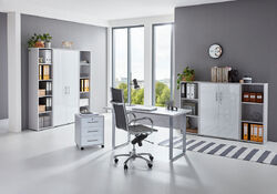 Arbeitszimmer Büromöbel Büro Büro-Set TABOR 5 Home Office in 5 Farbvarianten