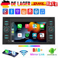 7" DAB+ Android 13 Autoradio GPS Carplay Für Ford Focus C S Max Transit Fiesta