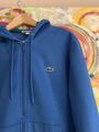 Sweatshirt Jacke , Hoodie , LACOSTE classic fit, Herren, blau, Größe L