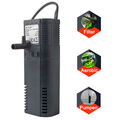 Aquarium Innenfilter 60L Filtersystem Sauerstoffversorgung Aquariumpumpe 300 L/h