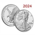 American Eagle 1 oz Silbermünze 2024 USA One Dollar 1 oz 999 Silber Sammlung DE