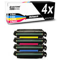 4x Eurotone Toner für HP LaserJet Enterprise color flow MFP M-575-c 500 M-575-dn