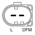 Bosch 0 986 047 550 Drehstromgenerator für MERCEDES-BENZ PUCH