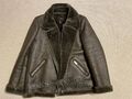 Biker Damen Lederjacke, Vegan, Gr. XL (40/42)