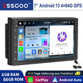 2 DIN 7" Autoradio Android 13 Auto Carplay Bluetooth Wifi GPS NAVIGATION 4+64G