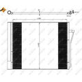 NRF 350077 Kondensator Klimaanlage für BMW 7 F01 F02 F03 F04