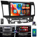 DAB+ 2+64G Carplay Autoradio Android 13 Navi Kam Für Mitsubishi Lancer 2007-2017