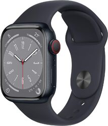 Apple Watch Series 8 [GPS, inkl. Sportarmband mitternacht] 41mm Aluminiumgehäu A