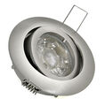 Kamilux® K9451 5W GU10 LED Lampe Einbaustrahler Einbauleuchte Rahmen Einbauspot