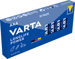 70 x Varta Longlife Power AAA 4903 Micro LR3 1,5V Batterie 1270mAh 10er Pack✅ Made in Germany ✅ Schneller Versand ✅ Top-Qualität ✅