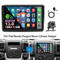 Autoradio Für Fiat Ducato Peugeot Boxer Citroen Jumper GPS 32GB Android 13 W/Kam