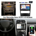 Autoradio Für Mercedes Benz B200 A B-Klasse W169 A160 A180 A200 A220 4+64G W/DAB