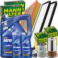 MANN FILTER INSPEKTIONSSET+7L MANNOL 10W-40 MOTORÖL für MERCEDES W124 S124 E200