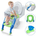 Toilettentrainer Treppe Toilettensitz Lerntöpfchen WC Sitz 1-7 Baby Kinder Grün