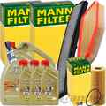 MANN INSPEKTIONSPAKET+8L CASTROL 5W-30 ÖL passend für BMW X3 E83 xDrive 30/35d