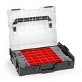 Bosch Sortimo L BOXX 102 schwarz transparent + Einlage A3 Schraubenkoffer L-BOXX