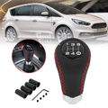 Für Ford Mondeo C-Max S-Max Schaltknauf Schalthebel Schaltknopf PU Leder 5 Gang